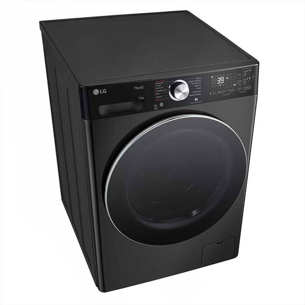 "LG - Lavatrice AI DD R9 F4R9513TPBC 13kg Classe A-Nero"