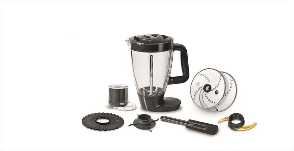 "MOULINEX - FP8218-nero e cromato"