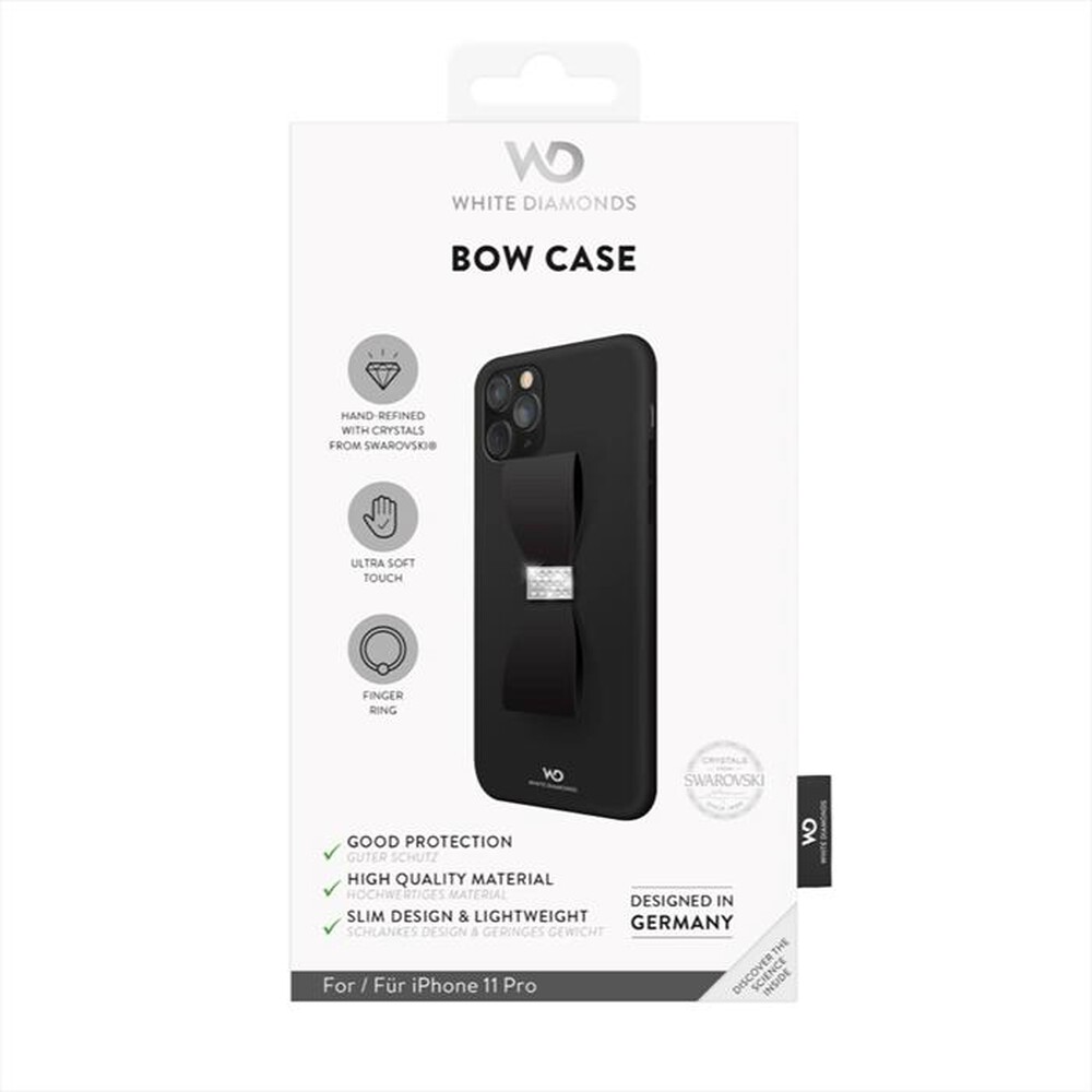 Immagine del prodotto WHITE DIAMOND - 1410BOW6 COVER IPHONE 11-Nero