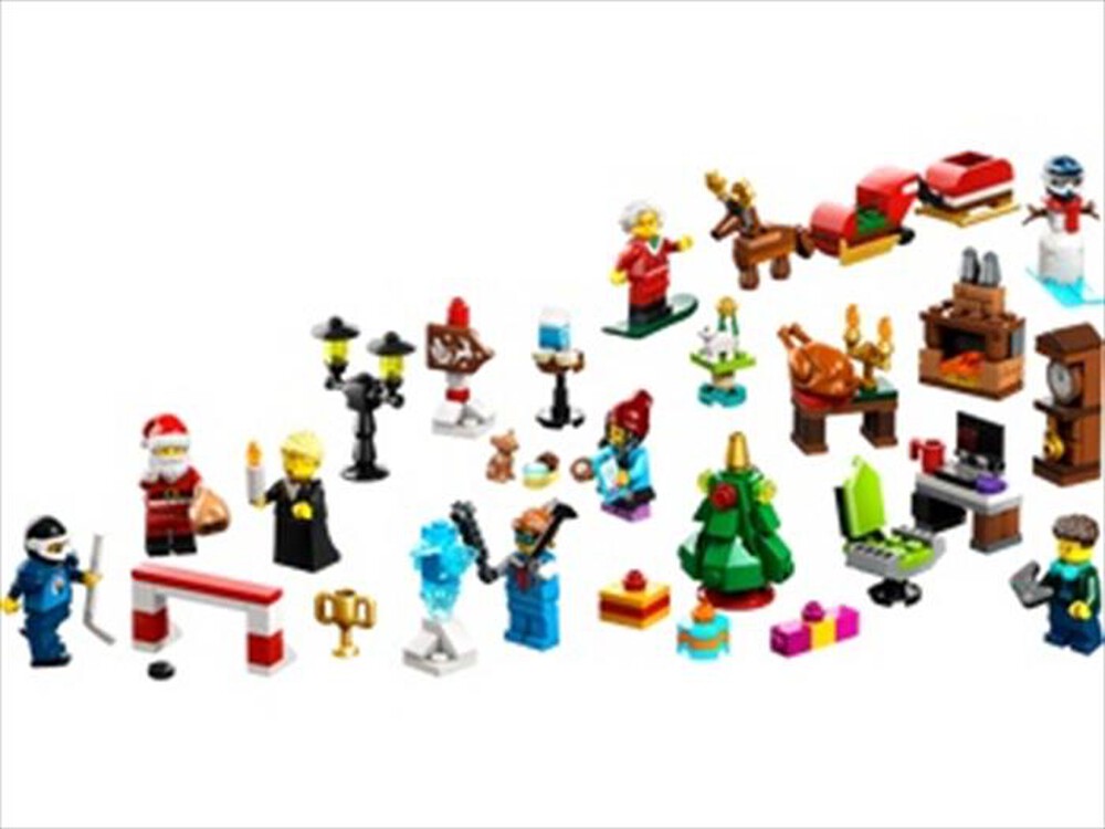 "LEGO - CITY Calendario dell’Avvento - 60381-Multicolore"