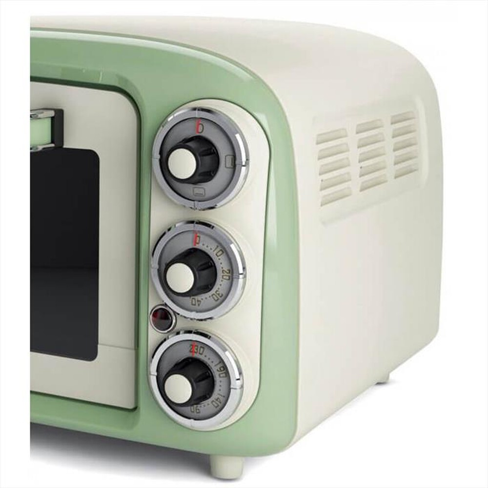 "ARIETE - 0979 Vintage Forno Elettrico 18L-verde"