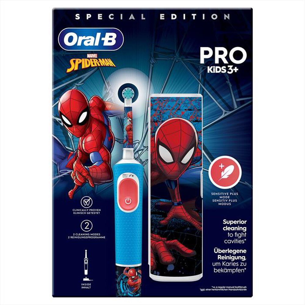 "ORAL-B - Spazzolino elettrico PRO KIDS-Azzurro"