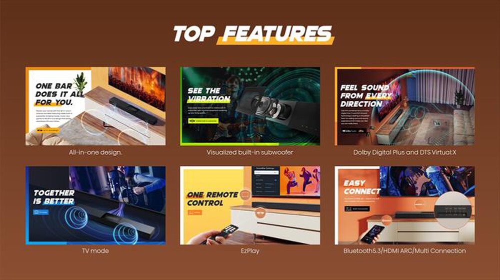 Immagine del prodotto HISENSE - Soundbar HS2000-NERO