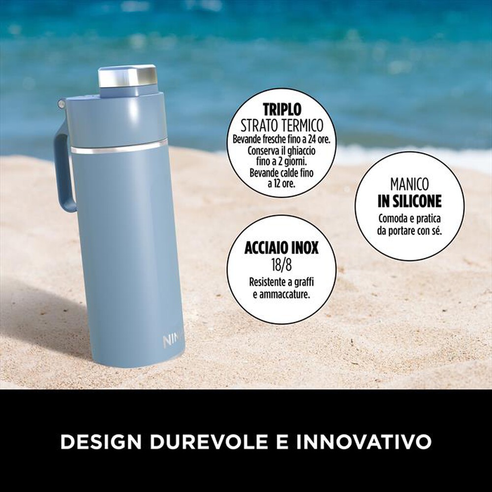 Immagine del prodotto NINJA - BORRACCIA THIRSTI 700ML-Blu