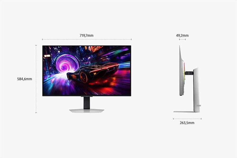Immagine del prodotto SAMSUNG - MONITOR GAMING ODYSSEY OLED G8 - G81SF DA 32" UHD