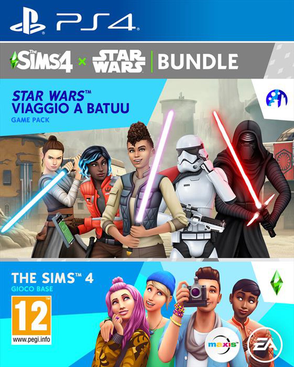 "ELECTRONIC ARTS - THE SIMS 4 + STARWARS VIAGGIO A BATUU GP BUNDLE"