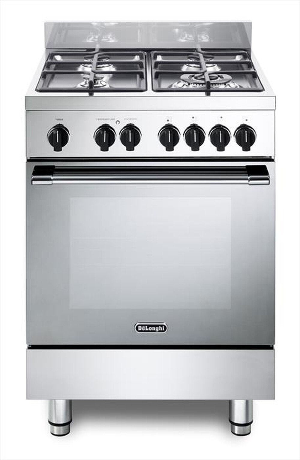 Immagine del prodotto DE LONGHI - Cucina a gas GEMMA66M2ED Classe A-inox lucido