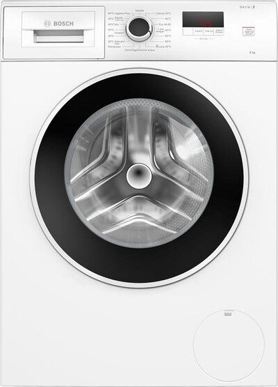 BOSCH - Lavatrice Serie 2 WGE03200IT 8Kg 1200g/m Classe A-Bianco