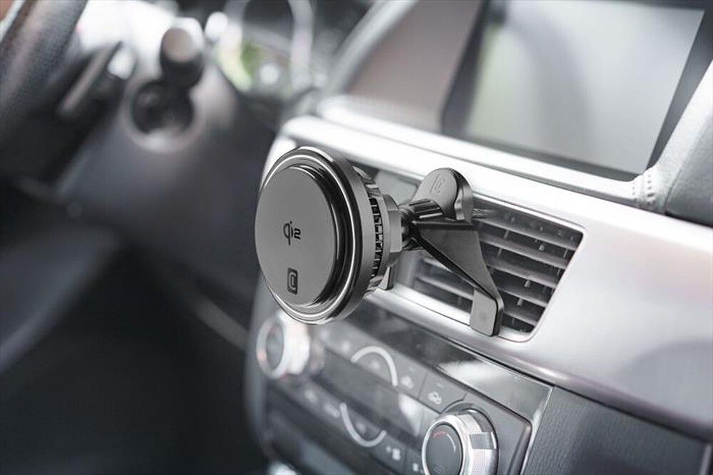 Immagine del prodotto CELLULARLINE - Supporto auto magnetico con tecnologia Qi2-Nero