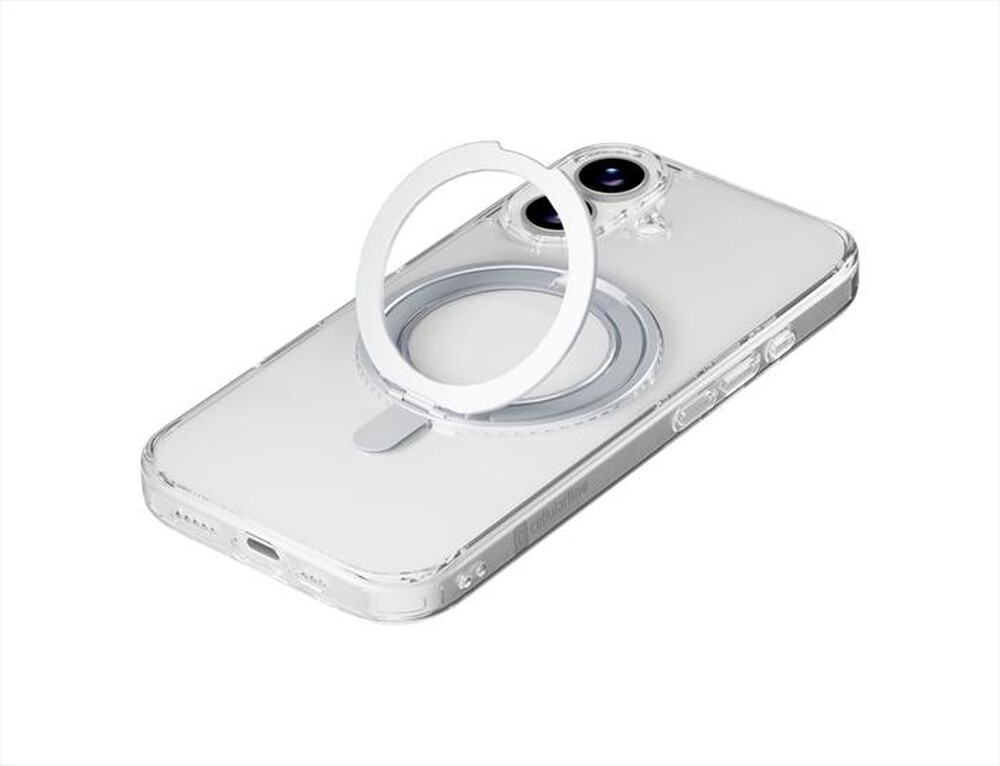 Immagine del prodotto CELLULARLINE - Custodia con anello rotabile SPIN MAG IPHONE 17-Trasparente