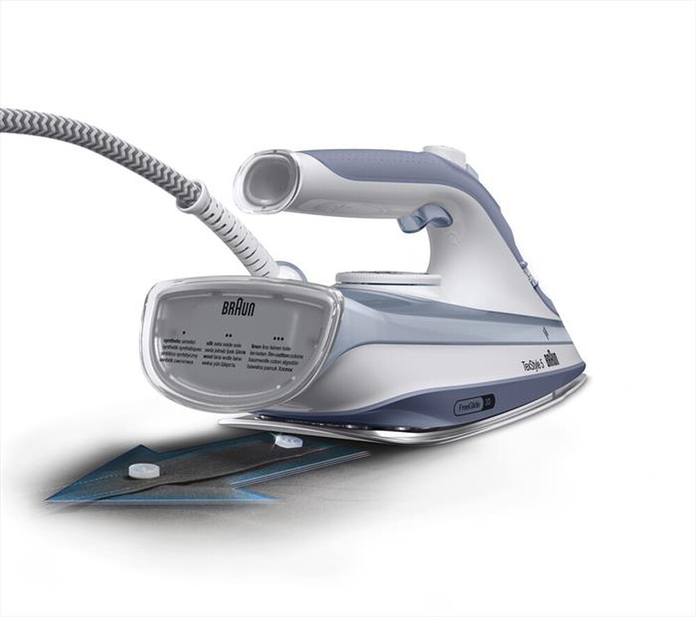 "BRAUN - Ferro da stiro a vapore TEXSTYLE 5 SI5078GY-Grigio"