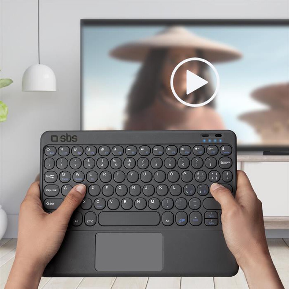 "SBS - Universal Bluetooth Keyboard TAUNITOUCHKEYBOARDS-Nero"