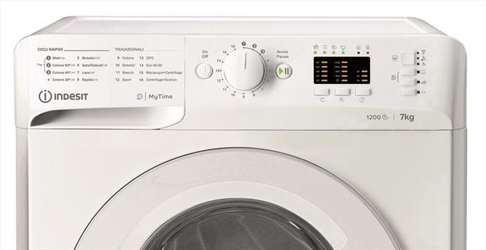 "INDESIT - Lavatrice MTWA 71252 W IT 7 Kg Classe E"