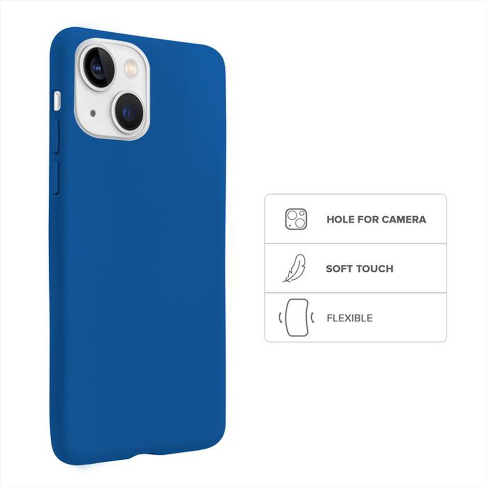 "SBS - Cover Raibow case TERBWIP1361B per iPhone 13-Blu"