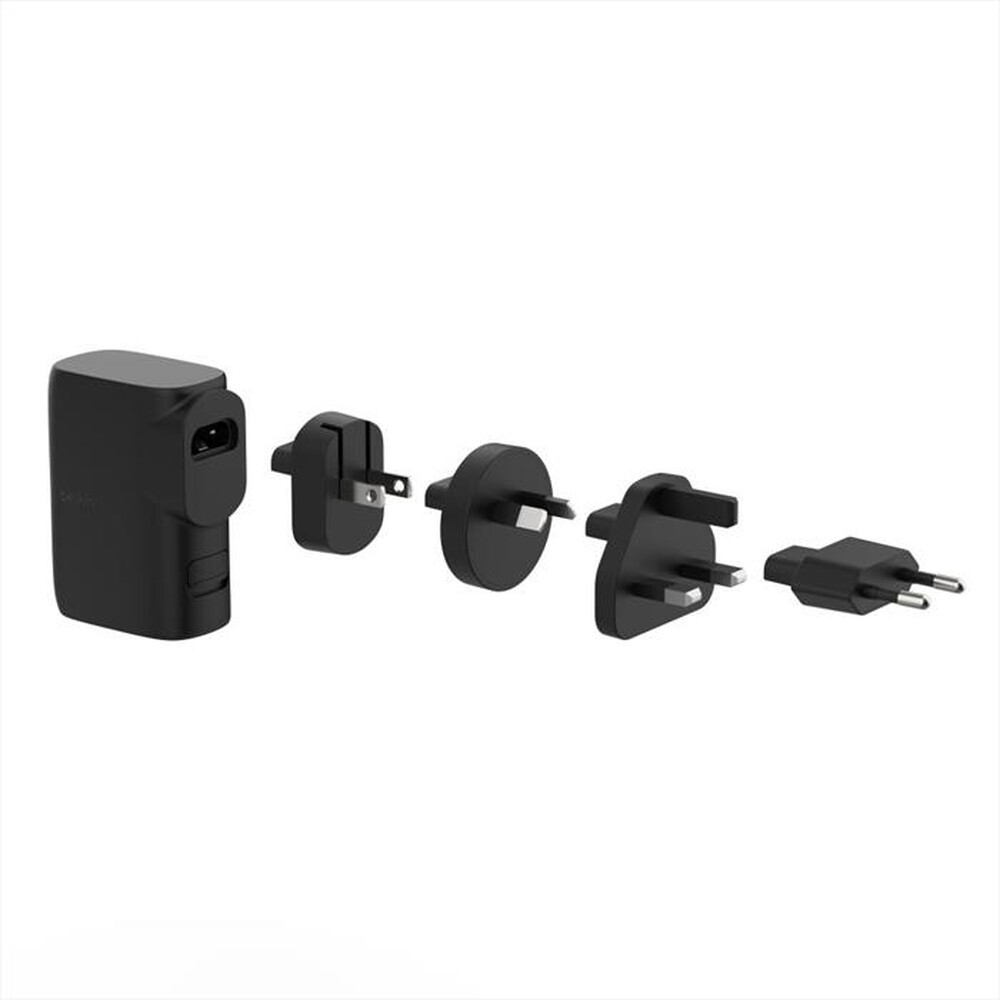 "BELKIN - CARICABATTERIA DA MURO E DA VIAGGIO 25W + 5K PB-Nero"