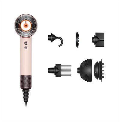 DYSON - Supersonic Nural capelli Ricci/Molto Ricci-Rosa Cipria/Oro Rosa