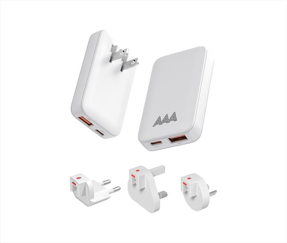 Immagine del prodotto AAAMAZE - CARICATORE DA MURO AAAMAZE 45W USB - TYPE-C-Bianco