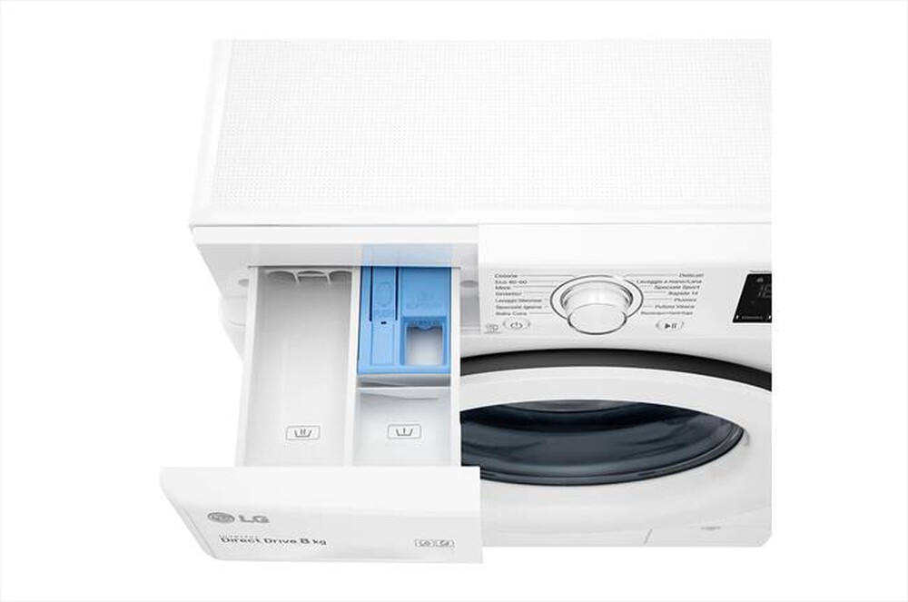 Immagine del prodotto LG - Lavatrice F4WV308N3B 8 Kg Classe B-White
