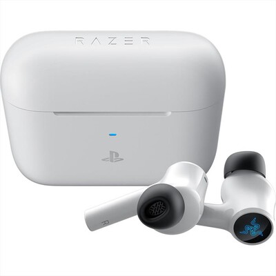 RAZER - Auricolari HAMMERHEAD HYPERSPEED (PLAYSTATION)-Bianco,  RAZER - Auricolari HAMMERHEAD HYPERSPEED (PLAYSTATION)-Bianco