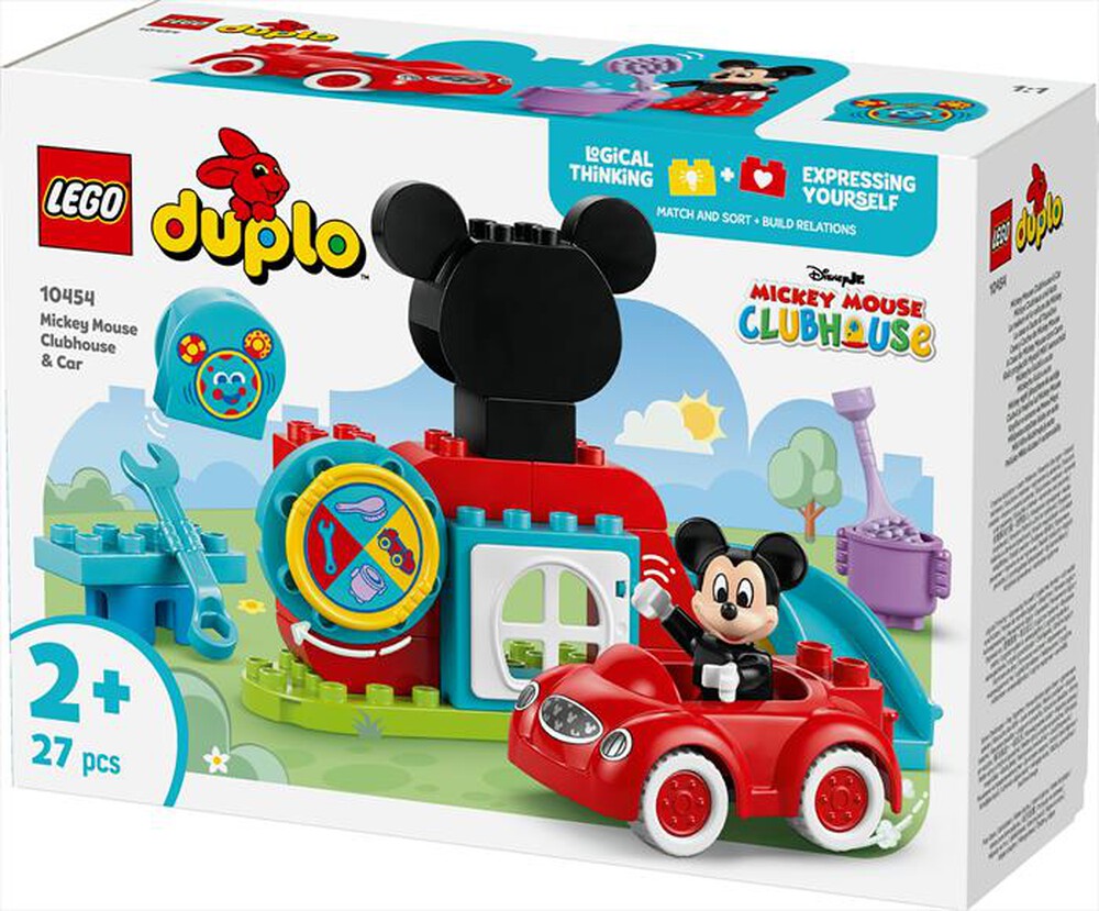 Immagine del prodotto LEGO - DUPLO DISNEY TM La casa e l&rsquo;auto di Topolino 10454