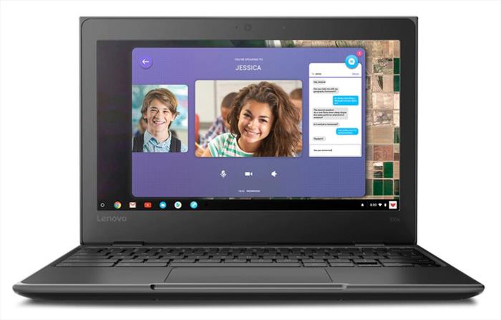 "LENOVO - 100e Chromebook  81MA000UIX-Nero"