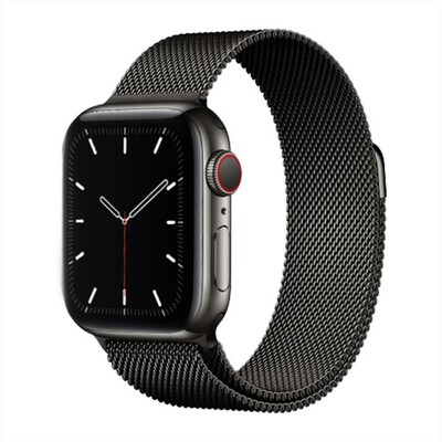 EVA FRUIT - CINTURINO ACCIAIO INOX PER APPLE WATCH CHIUS MAGN-nero