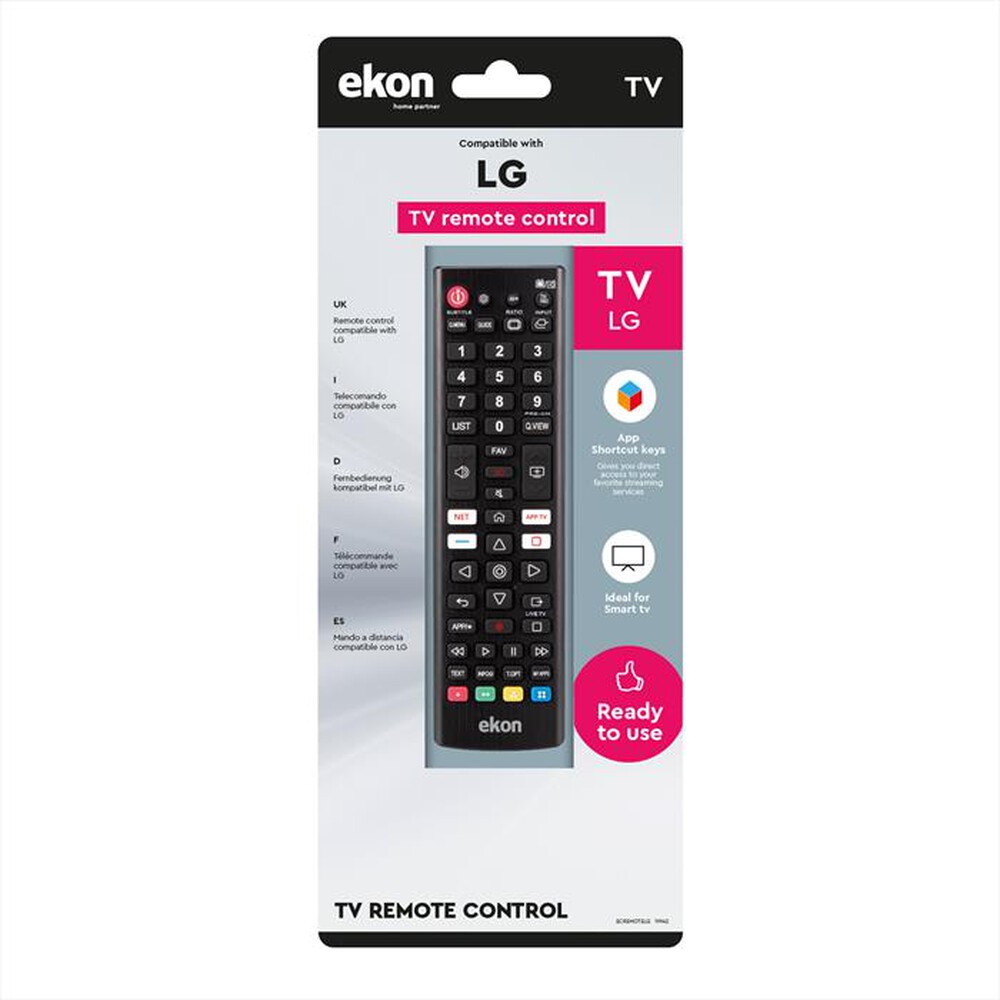 Immagine del prodotto EKON - Telecomando per TV ECREMOTELG