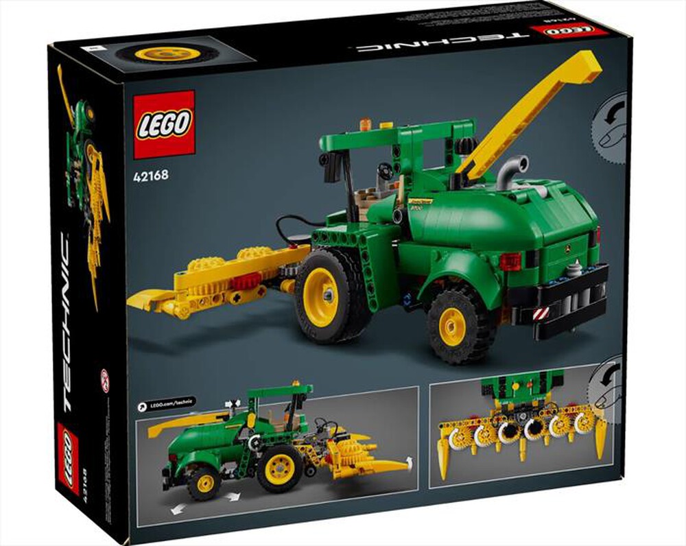"LEGO - TECHNIC John Deere 9700 Forage Harvester - 42168-Multicolore"