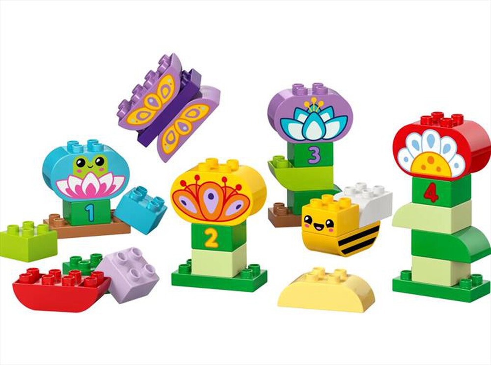 "LEGO - DUPLO Giardino e fiori creativi - 10444-Multicolore"