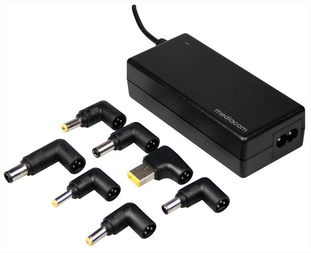 "MEDIACOM - ALIM. 70W - 8 CONNETTORI-Nero"