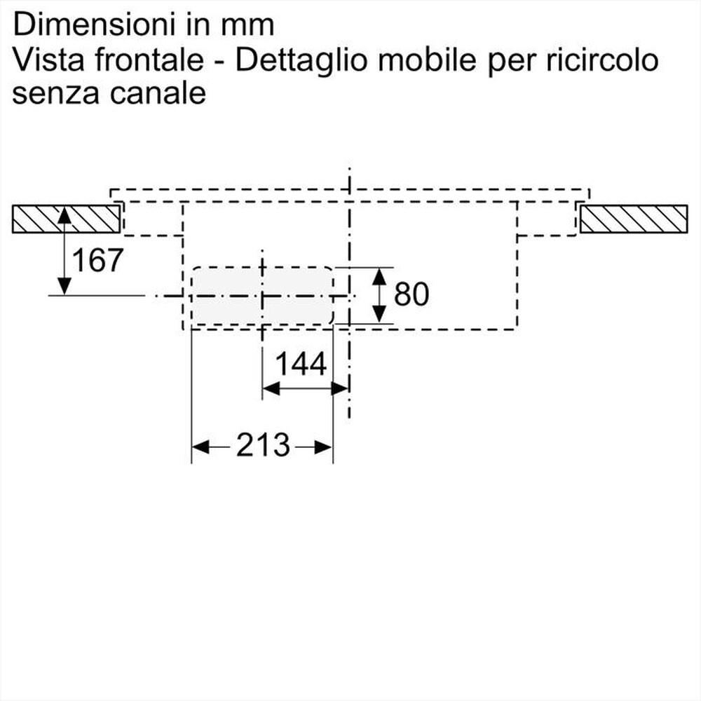 Immagine del prodotto BOSCH - Piano in vetro ceramica ad induzione PVS831B16E-Nero