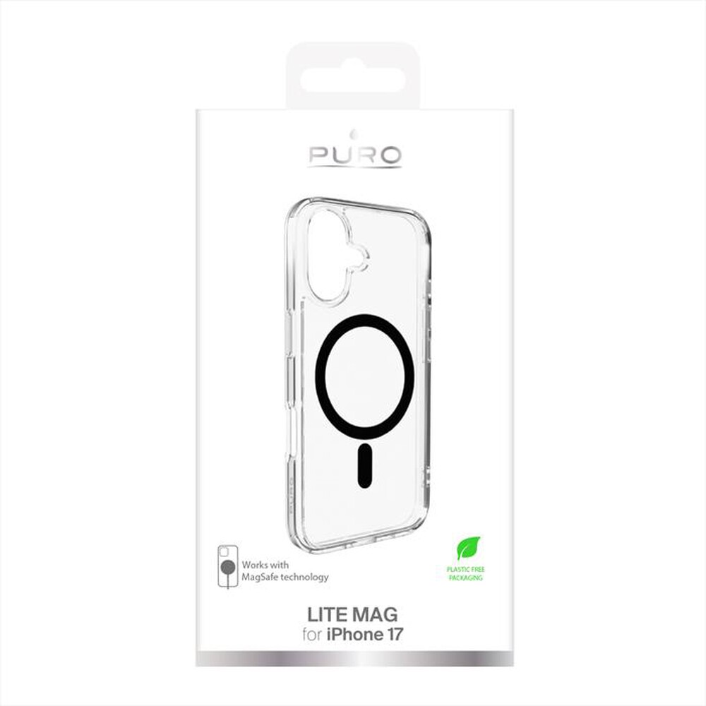 Immagine del prodotto PURO - Cover Lite Mag per iPhone 17-Nero
