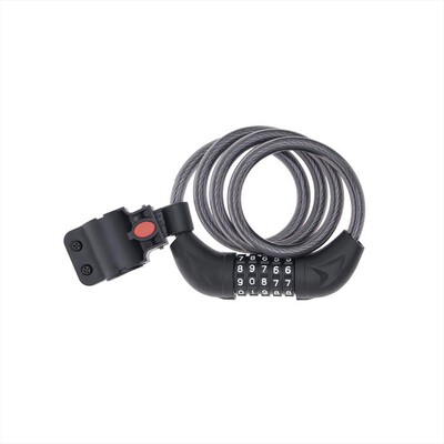 NEWRBAN - Lucchetto per bici e monopattino NEWMLOCKCABLEK-Nero