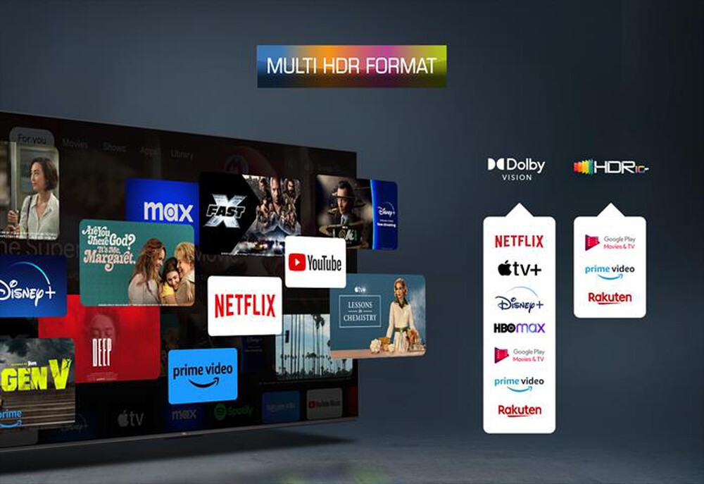 "TCL - Smart TV LED UHD 4K 43\" 43P79B-Titanium"