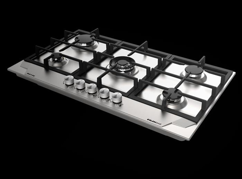 Immagine del prodotto GLEM GAS - Piano cottura a gas GTD955HIXN 86 cm-Acciaio Satinato