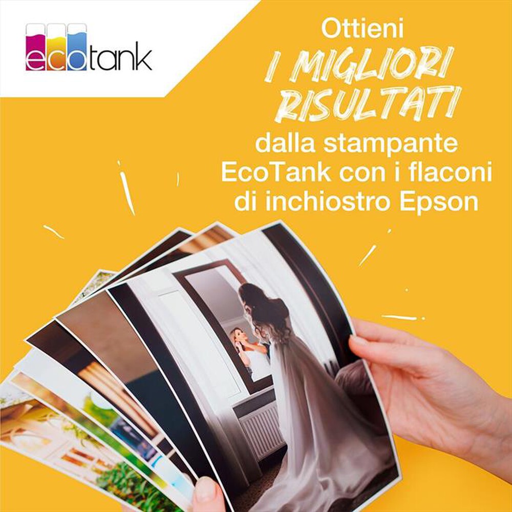 "EPSON - 104  FLACONE DI INCHIOSTRO ECOTANK T00P1 NERO-Nero"