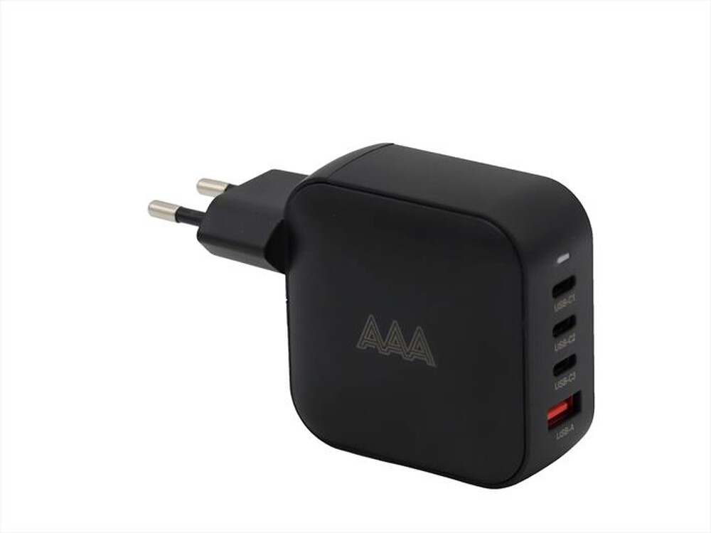 Immagine del prodotto AAAMAZE - ALIMENTATORE DA PARETE MULTIPORTA 100W-Nero