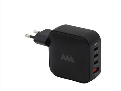 AAAMAZE - ALIMENTATORE DA PARETE MULTIPORTA 100W-Nero