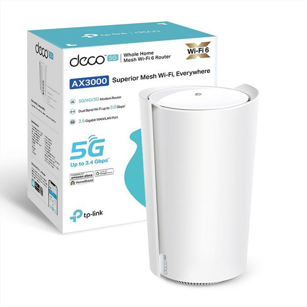 Immagine del prodotto TP-LINK - MESH ROUTER 5G CON SLOT SIM CARD, WI-FI 6 AX3000