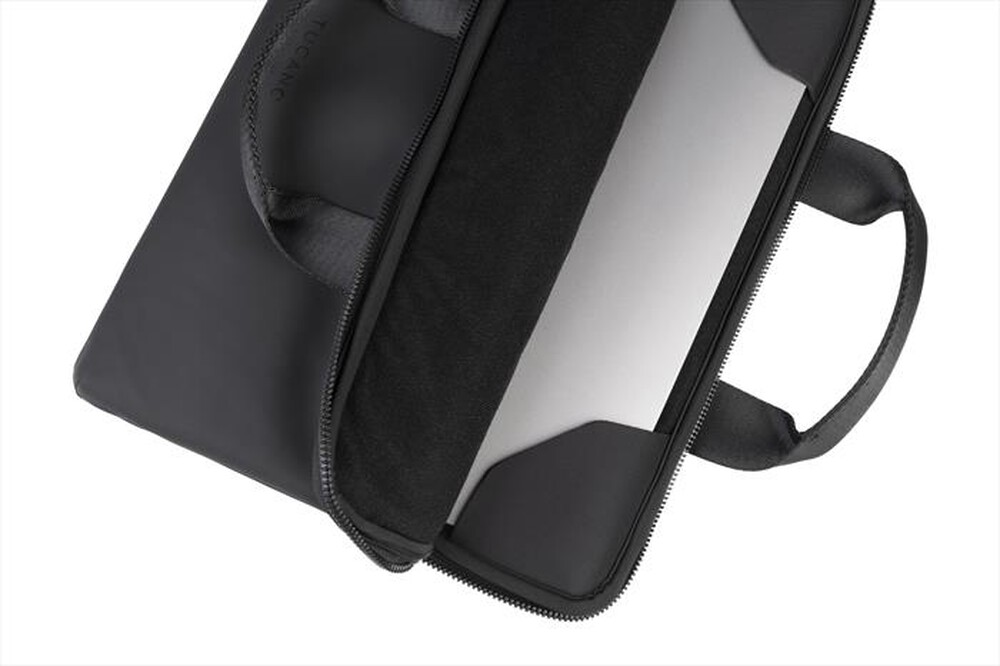 "TUCANO - Borsa GOMMO per MacBook Air 15\"/laptop fino a 14\"-NERO"