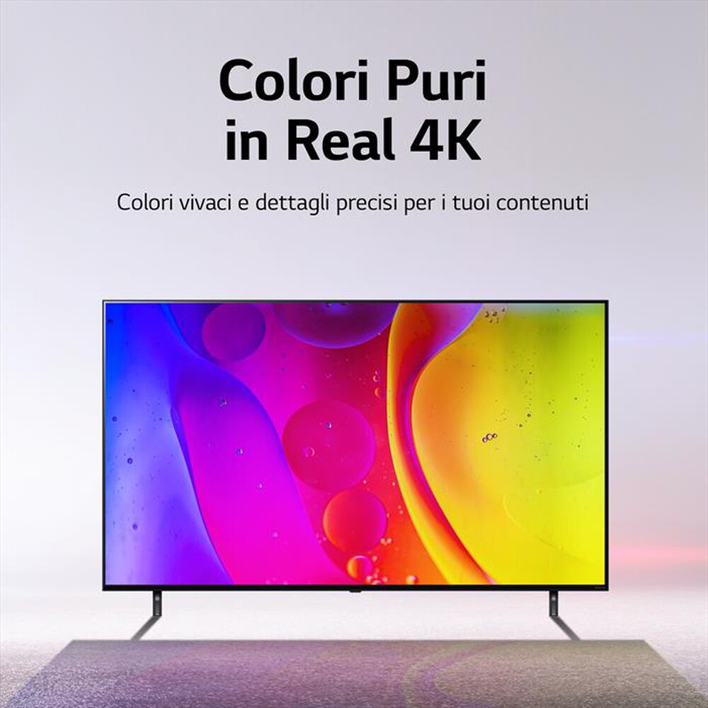"LG - Smart TV UHD 4K 55\" Nanocell 55NANO766QA-Blu"