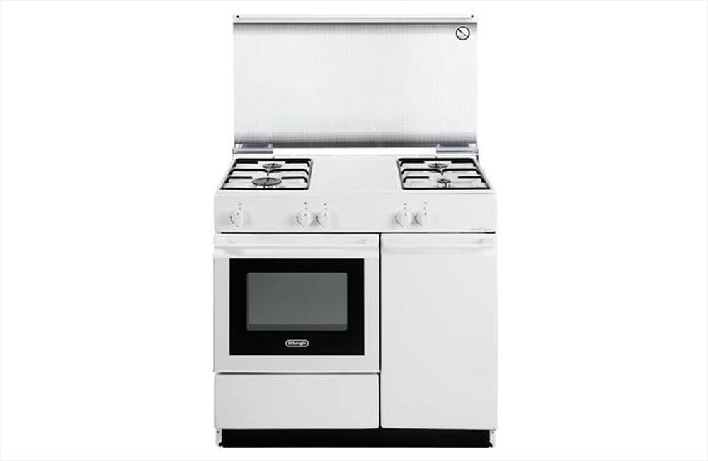 "DE LONGHI - Cucina a gas SGW 854 N Classe B-bianco"