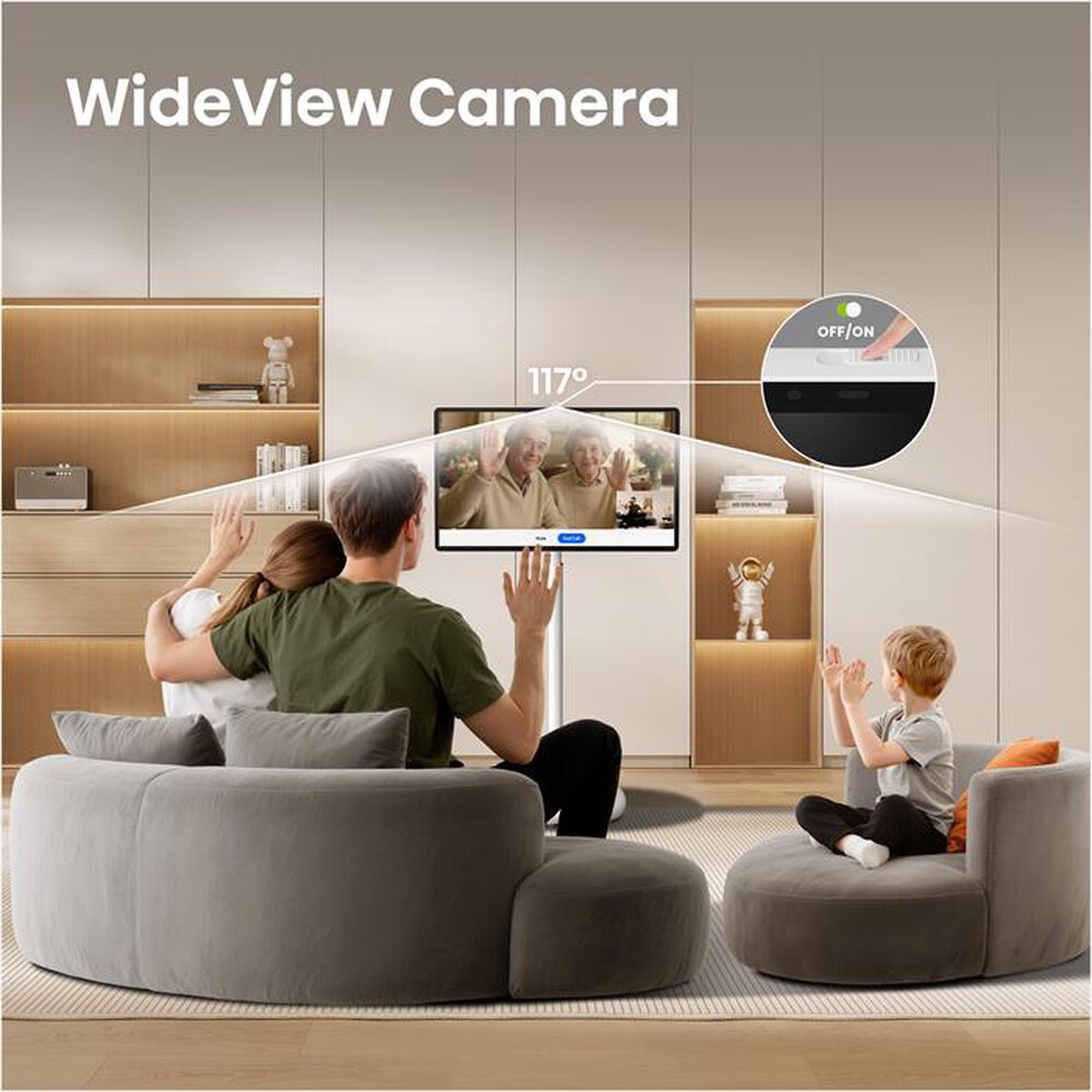 Immagine del prodotto HISENSE - RoamView Display Touchscreen 32" 4K 32S6S-Bianco
