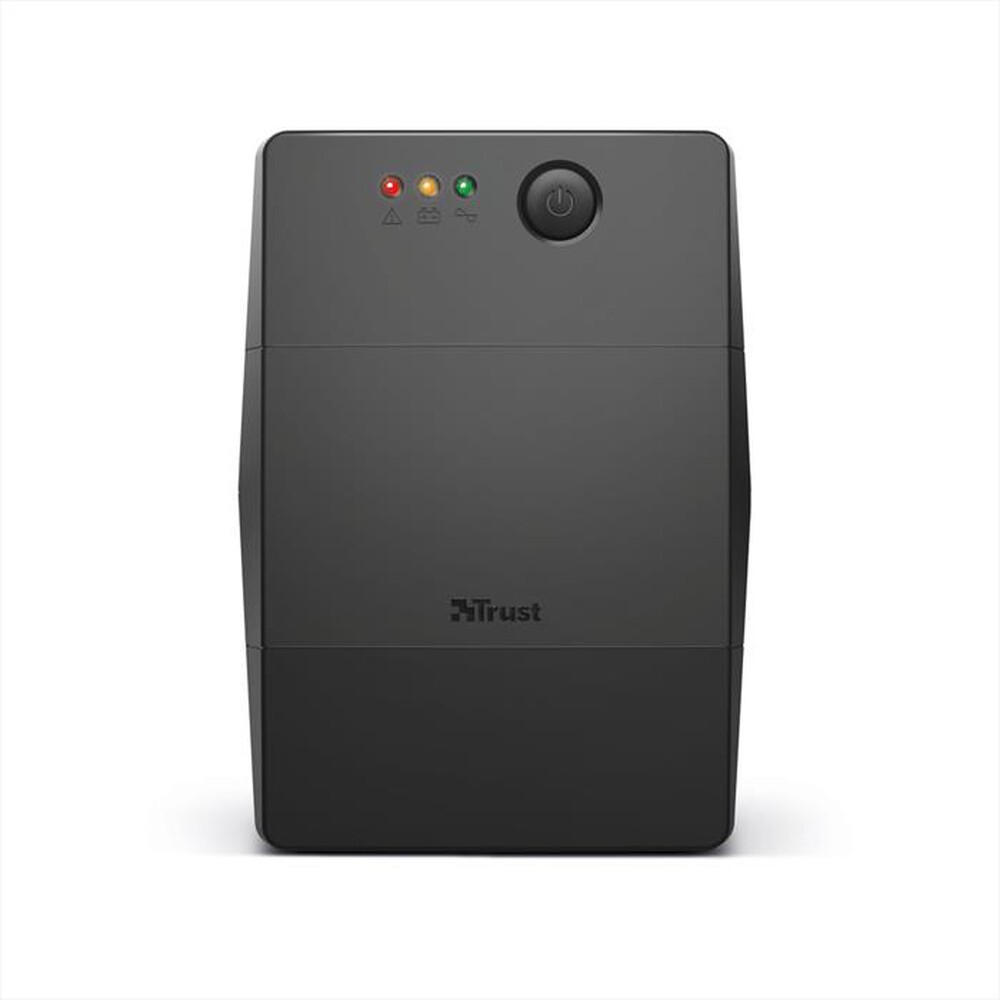 "TRUST - PAXXON 800VA UPS 2 OUTLETS-Black"