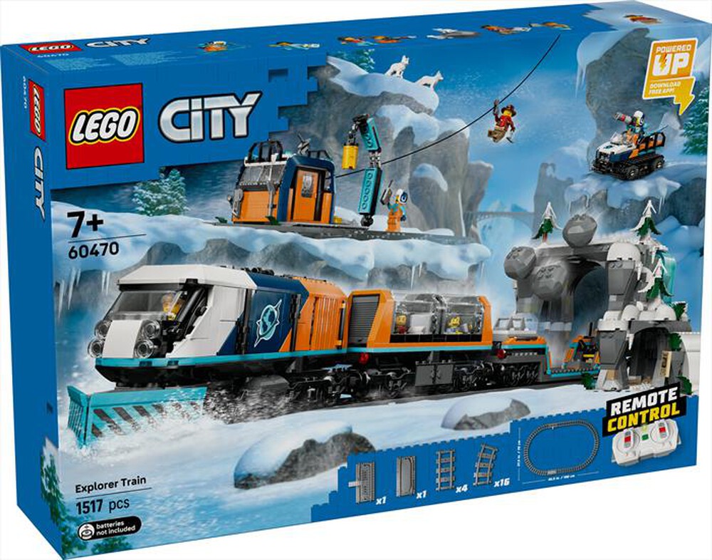 "LEGO - TRENO ESPRESSO ARTICO DEGLI ESPLORATORI-,"
