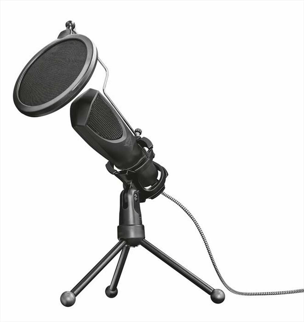 "TRUST - Mantis GXT232 STR MIC-Black"