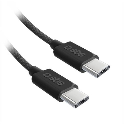 SBS - Cavo TECABLETISSUETCCK per i dispositivi con USB-C-Nero
