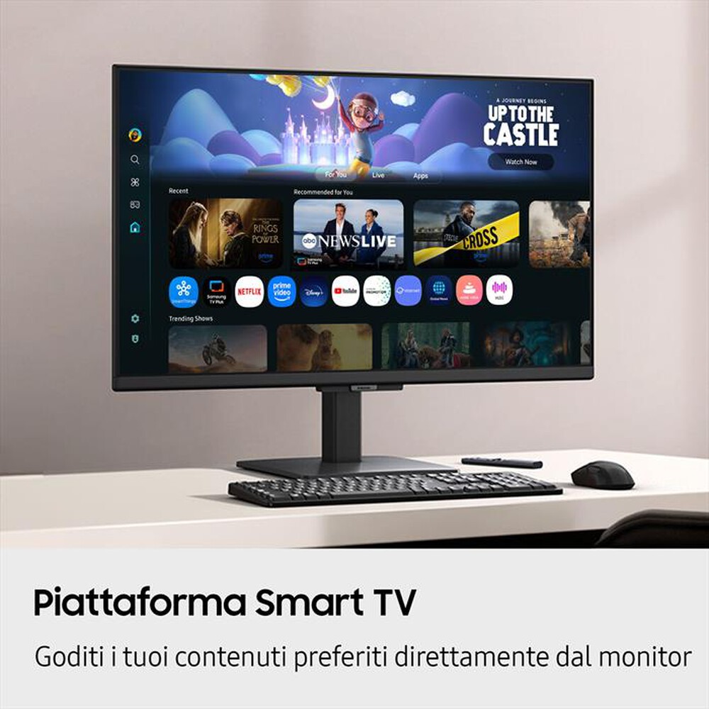 Immagine del prodotto SAMSUNG - Monitor LCD 27" M5 - M50F-Black