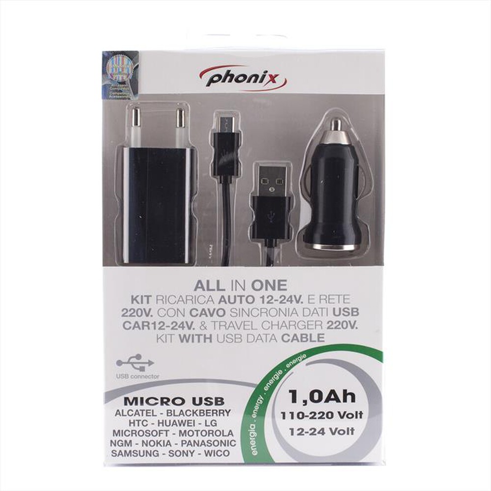 Immagine del prodotto PHONIX - MICR1KIT-NERO