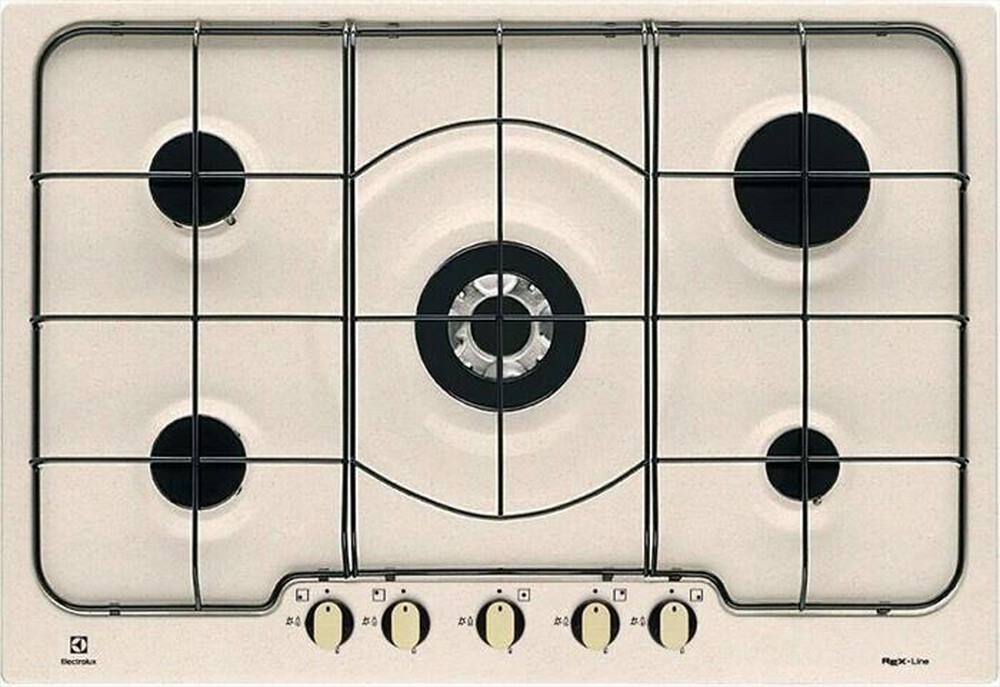 Immagine del prodotto ELECTROLUX - Piano cottura a gas RGG 7253 OON 5 fuochi 74,4cm-Estetica sabbia